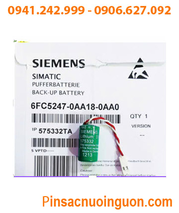 Siemens 575332TA, Pin nuôi nguồn PLC Siemens 575332TA lithium 3v 850mAh chính hãng _Xuất xứ Đức