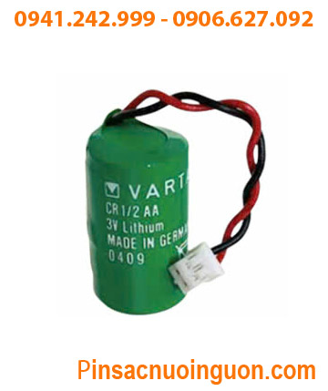 Varta CR1/2AA (zắc cắm); Pin nuôi nguồn PLC Varta CR1/2AA 950mAh lithium 3v (Xuất xứ ĐỨC)
