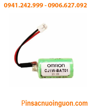 Omron CJ1W-BAT01; Pin nuôi nguồn Omron CJ1W-BAT01 lithium 3V 1/2AA chính hãng /Xuất xứ NHẬT