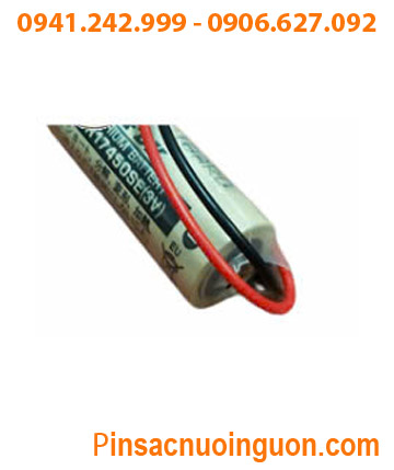 FDK CR17450SE (Zắc đen); Pin nuôi nguồn PLC FDK CR17450SE lithium 3v 4/5A 2500mAh, Xuất xứ NHẬT