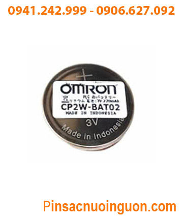 OMRON CP2W-BAT02, Pin nuôi nguồn PLC OMRON CP2W-BAT02 lithium 3V chính hãng /Xuất xứ Indonesia
