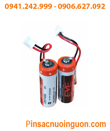 EVE CR17450; Pin nuôi nguồn EVE CR17450 Lithium 3v (17mmx45mm) 4/5A 2200mAh chính hãng