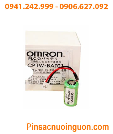Omron CP1W-BAT01; Pin nuôi nguồn PLC Omron CP1W-BAT01 lithium 3v 1/2AA chính hãng /Xuất xứ NHẬT