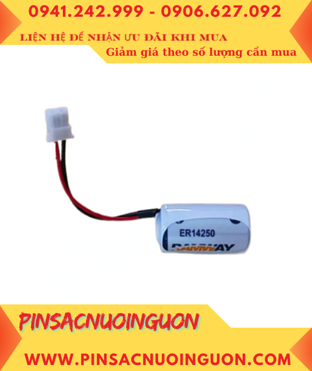 RAMWAY ER14250 (ZẮC CẮM) _Pin lập trình KTS DELTA RAMWAY ER14250 3.6v 1/2AA 1200mAh chính hãng