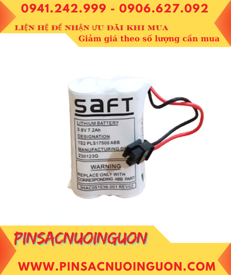 ABB 3HAC051036-001; Pin nuôi nguồn ABB 3HAC051036-001 lithium 3.6v 7200mAh _Xuất xứ Pháp