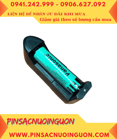 Bộ sạc pin 18650 HB-001 Kèm sẳn 1 pin sạc ICR18650 4.2v 4200mAh /HÀNG CÓ SẲN