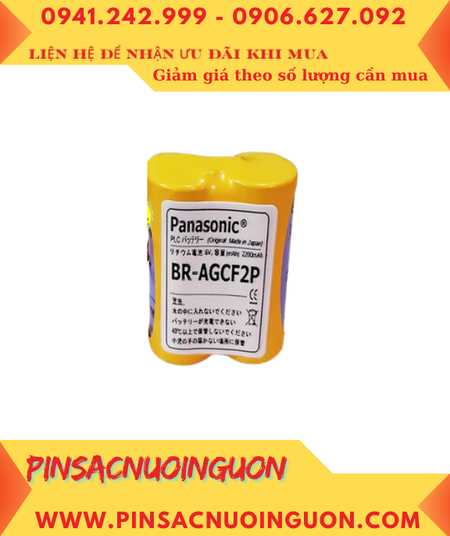 Panasonic BR-AGCF2P, Pin nuôi nguồn Panasonic BR-AGCF2P lithium 6v 2200mAh /Xuất xứ NHẬT