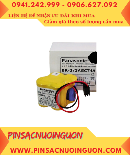 Panasonic BR-2/3AGCT4A; Pin nuôi nguồn Panasonic BR-2/3AGCT4A lithium 6v, Xuất xứ NHẬT