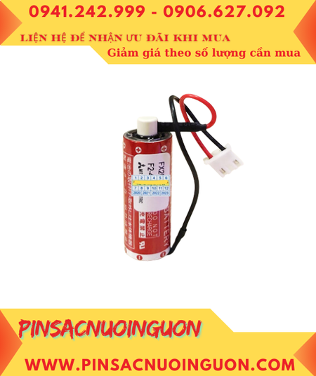 Pin nuôi nguồn Mitsubishi F1, F2, FX , FX1 PLC lithium 3,6V AA 2450mAh chính hãng _Made in Japan