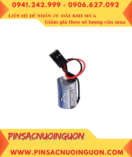 Tekcell SB-AA02; Pin nuôi nguồn PLC Tekcell SB-AA02 LITHIUM 3.6V 1/2AA 1200mAh _Made in Korea