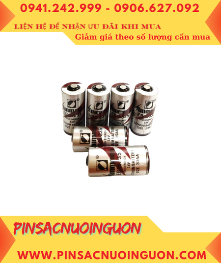 Pin ER14335 _Pin Sunmoon ER14335; Pin nuôi nguồn Sunmoon ER14335 lithium 3.6v 1650mAh 2/3AA chính hãng