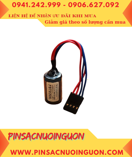 Pin Toshiba ER3V _Pin ER3V; Pin nuôi nguồn PLC Toshiba ER3V lithium 3.6v 1/2AA 1100mAh _Xuất xứ Nhật