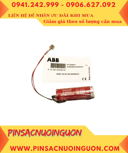ABB GJR5250700R0001 07LE90 Pin nuôi nguồn ABB Robots lithium 3.6v 2750mAh chính hãng /Xuất xứ NHẬT