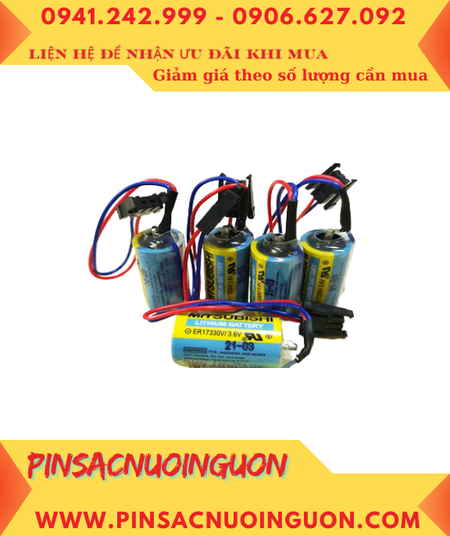 Mitsubishi MR-J2BAT; Pin nuôi nguồn PLC Mitsubishi MR-J2BAT chính hãng _Xuất xứ Nhật