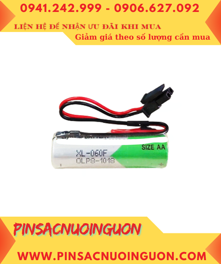 XENO XL-060F (ZẮC ABB), Pin nuôi nguồn XENO XL-060F lithium 3.6v AA 2600mAh _Xuất xứ Hàn Quốc
