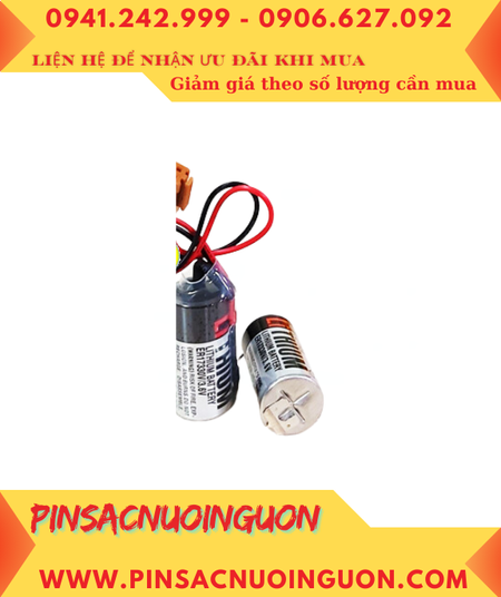 Toshiba ER17330V, Pin nuôi nguồn PLC Toshiba ER17330V lithium 3.6v 1700mAh, Xuất xứ Nhật