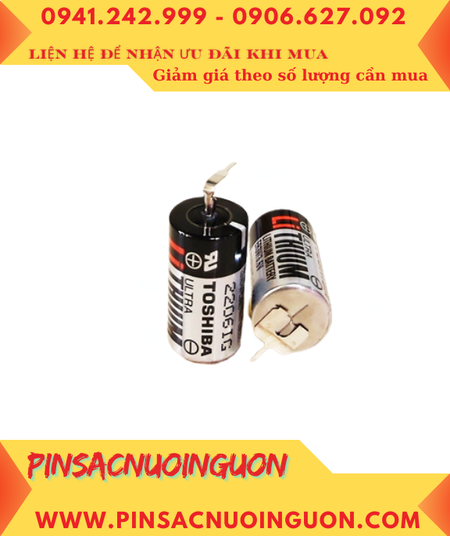Toshiba ER17330V, Pin nuôi nguồn Toshiba ER17330V 3.6v 2/3A 1700mAh chính hãng, Xuất xứ NHẬT
