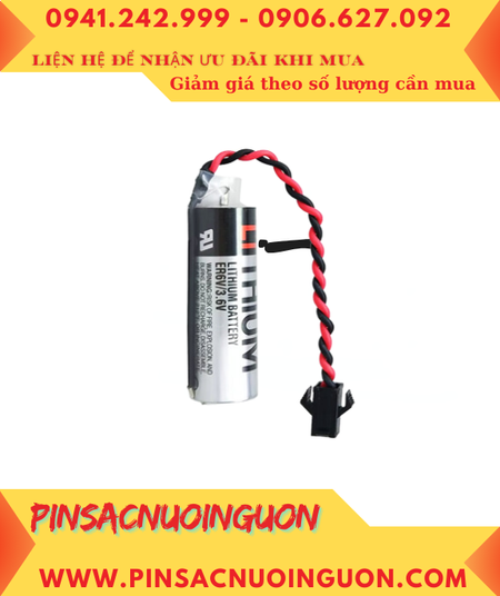 Toshiba ER6V (Chuẩn Châu Âu EU, Zắc OTC) Pin nuôi nguồn ER6V lithium 3.6v 2000mAh, Xuất xứ NHẬT