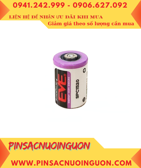 EVE SPC1520, Pin tụ điện siêu xung EVE Super Pulse Lithium SPC1520 Ion Lithium chính hãng