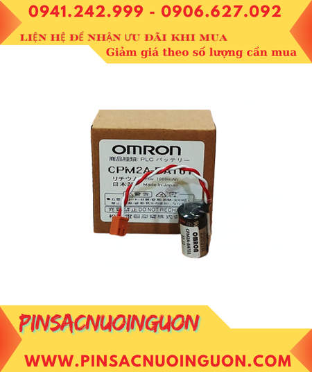 Omron CPM2A-BAT01; Pin nuôi nguồn Omron CPM2A-BAT01 lithium 3.6v 1/2AA 1000mAh / Xuất xứ NHẬT