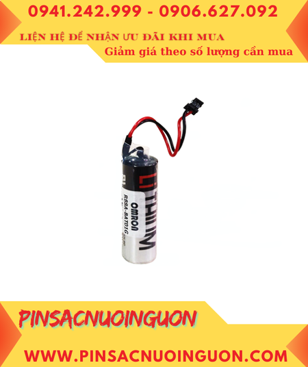 Pin Omron R88A-BAT01G; Pin nuôi nguồn PLC Omron R88A-BAT01G lithium 3.6v _Xuất xứ Nhật
