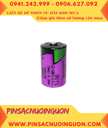 Pin Tadiran TLH-5902; Pin nuôi nguồn Tadiran TLH-5902 1/2AA 1200mAh 3.6v (loại chịu nhiệt cao)