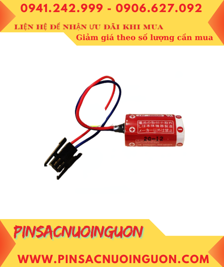 Pin Maxell ER3; Pin nuôi nguồn PLC Maxell ER3 lithium 3.6v 1/2AA 1100mAh _Xuất xứ Nhật
