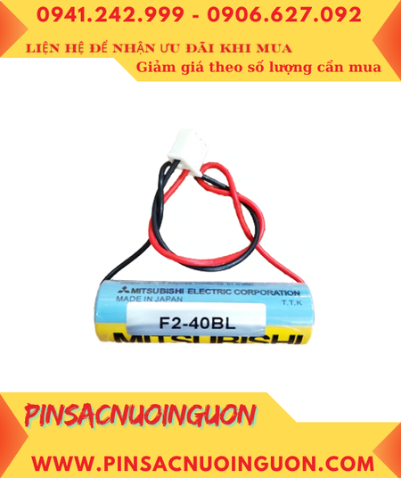 Pin Mitsubishi F2-40BL; Pin nuôi nguồn Mitsubishi F2-40BL lithium 3.6v AA 1800mAh _Xuất xứ Nhật