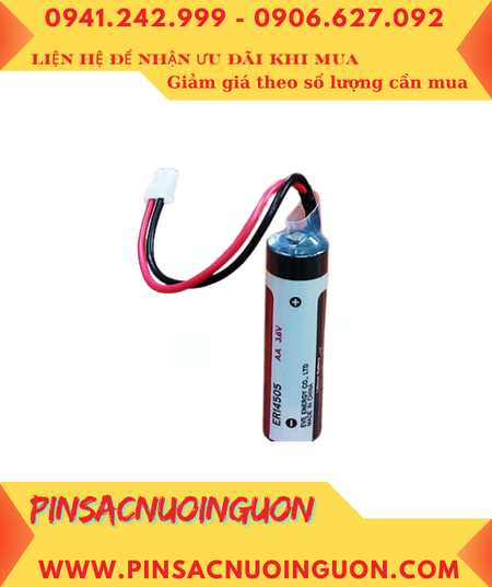 EVE ER14505; Pin nuôi nguồn EVE ER14505 lithium 3.6v AA 2600mAh (zắc CẮM trắng)