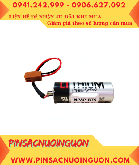 FUJI NP8P-BTS; Pin nuôi nguồn FUJI NP8P-BTS lithium 3.6v AA 2000mAh chính hãng _Xuất xứ Nhật