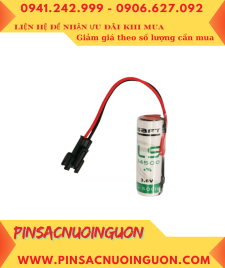 Saft LS14500 _Pin LS14500; Pin nuôi nguồn PLC Saft LS14500 lithium 3.6v AA 2600mAh _Xuất xứ Pháp