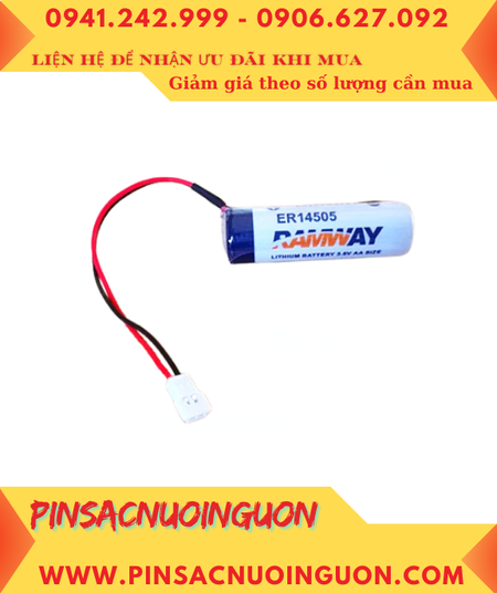 RAMWAY ER14505; Pin nuôi nguồn RAMWAY ER14505 AA 2700mAh 3.6v (ZẮC CẮM) chính hãng