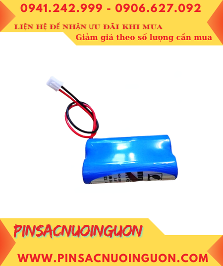Sunmoon 2ER14505; Pin nuôi nguồn PLC Sunmoon 2ER14505 lithium 3.6v AA 5200mAh (2 VIÊN GHÉP ĐÔI)