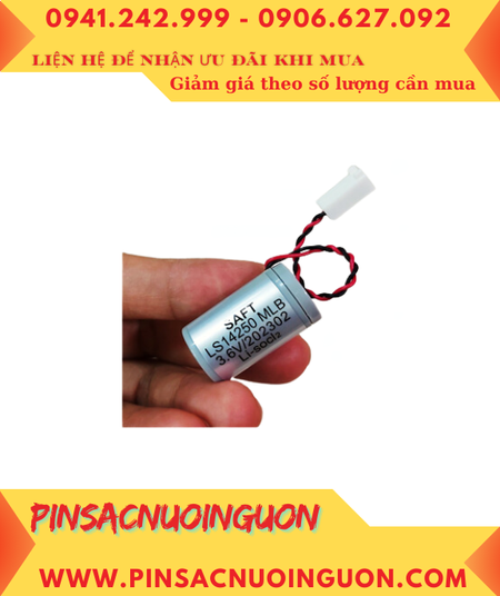 Saft LS14250MLB, Pin nuôi nguồn PLC Saft LS14250MLB lithium 3.6V 1/2AA 1200mAh chính hãng