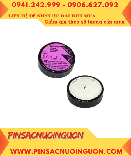 Pin Tadiran TL-5935; Pin nuôi nguồn Tadiran TL-5935 Lithium 3.6V 1/6D 1500mAh _Xuất xứ Israel