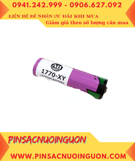 Allen Bradley 1770-XY; Pin nuôi nguồn Allen Bradley 1770-XY lithium 3.6v AA 2400mAh _Xuất xứ Israel