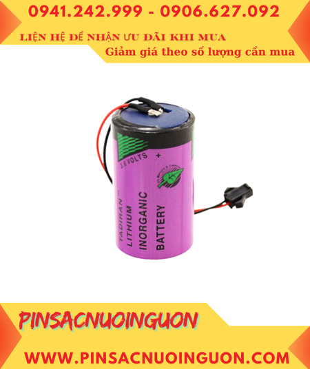 Pin TL-5930; Pin Tadiran TL-5930; Pin nuôi nguồn PLC Tadiran TL-5930 lithium 3.6v D 19000mAh _Made in Israel