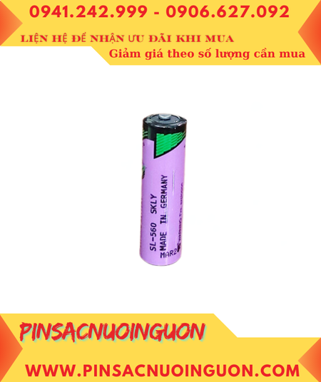 Tadiran SL-560; Pin nuôi nguồn Tadiran SL-560 lithium 3.6V AA 1800mAh (chịu nhiệt cao đến 125℃)