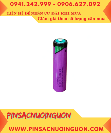 Tadiran TL-5903, Pin nuôi nguồn PLC Tadiran TL-5903 lithium 3.6v AA2400mAh chính hãng _Made in Israel
