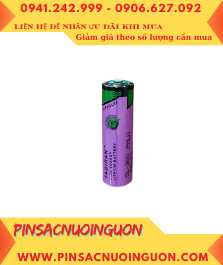 Tadiran SL-360; Pin nuôi nguồn PLC Tadiran SL-360 lithium 3.6v AA 2400mAh chính hãng _Xuất xứ Israel