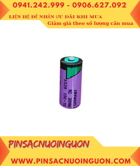 Pin Tadiran SL-361 ER14335; Pin nuôi nguồn Tadiran SL-361 lithium 3.6v 2/3AA 1600mAh _Xuất xứ Israel