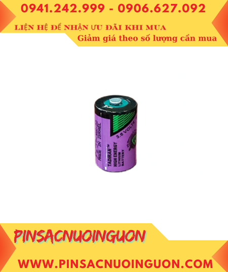 Pin SL-550; Pin Tadiran SL-550; Pin nuôi nguồn PLC Tadiran SL-550 lithium 3.6v 1/2AA 900mAh _Xuất xứ Israel