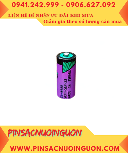 Tadiran TL-5955; Pin nuôi nguồn Tadiran TL-5955 lithium 3.6v 2/3AA 1650mAh chính hãng _Xuất xứ ISRAEL