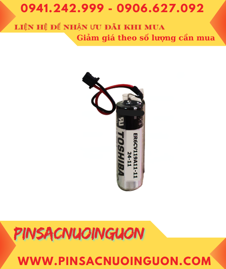 Toshiba ER6YC119A11-11; Pin nuôi nguồn Toshiba ER6YC119A11-11 lithium 3.6v AA 2000mAh