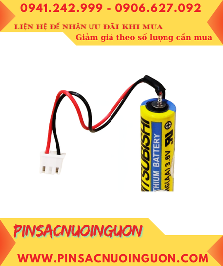 Pin Mitsubishi C52011; Pin nuôi nguồn Mitsubishi C52011 lithium 3.6v AA 2000mAh _Xuất xứ Nhật