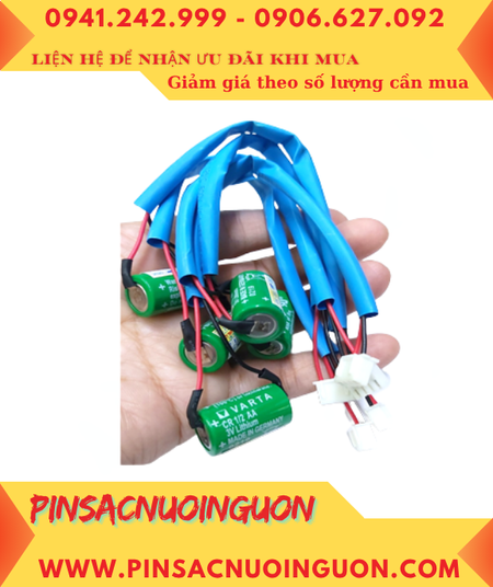 Varta CR1/2AA; Pin nuôi nguồn PLC Varta CR1/2AA 950mAh lithium 3.0v chính hãng _Made in Germany