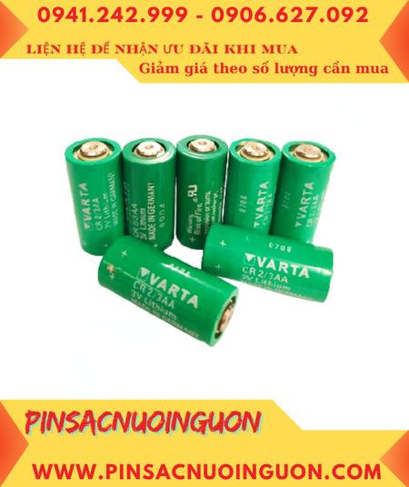 Pin Varta CR2/3AA _Pin CR2/3AA; Pin nuôi nguồn PLC Varta CR2/3AA 1350mAh _ Made in Germany (Đức)