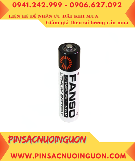 Fanso ER14505H; Pin nuôi nguồn PLC Fanso ER14505H lithium 3.6v AA 2700mAh chính hãng
