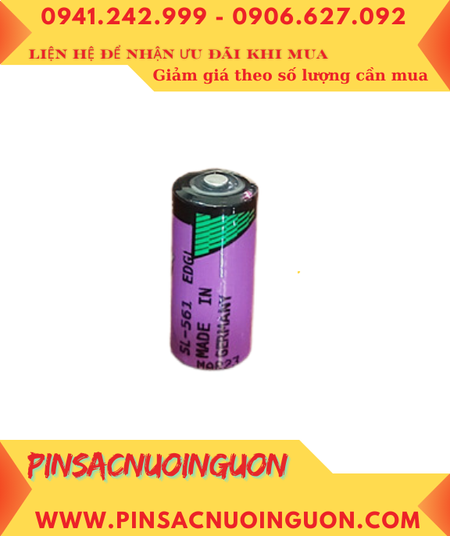 Tadiran SL-561; Pin nuôi nguồn Tadiran SL-561 lithium 3.6v 2/3AA 1100mAh (chịu nhiệt cao đến 125℃)