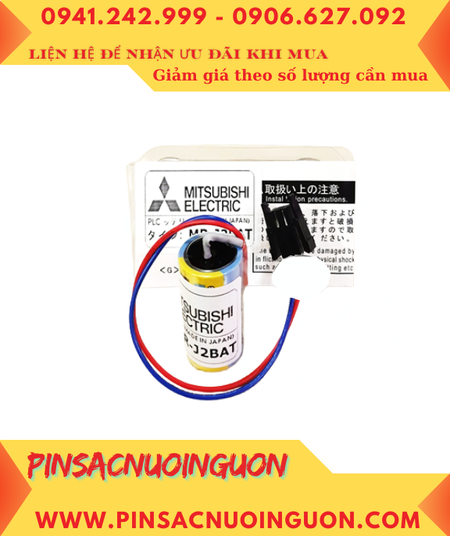 Mitsubishi MR-J2BAT; Pin nuôi nguồn Mitsubishi MR-J2BAT lithium 3v chính hãng _Xuất xứ Nhật